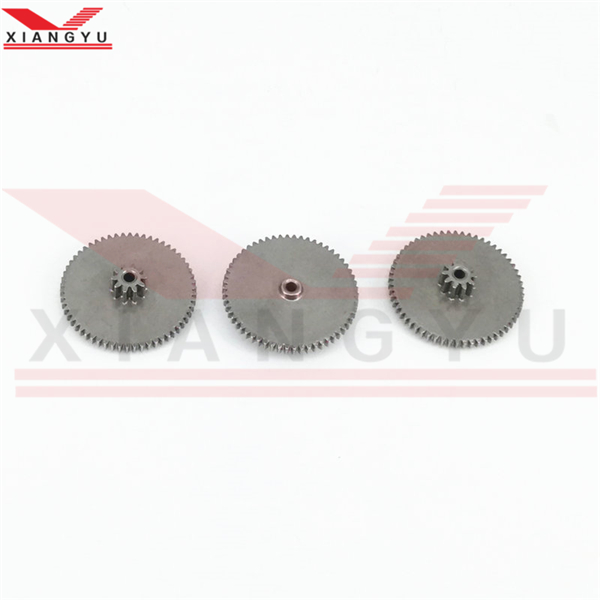 機器人用鐵基粉末冶金雙聯(lián)齒輪定制 機器人用鐵基粉末冶金雙聯(lián)齒輪定制